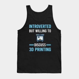 Introverted 3D Printing Printer Tank Top